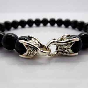 David Yurman Accessories - David Yurman Men Onyx 8mm Bracelet 925 David Yurman Accessories - David Yurman Men Onyx 8mm Bracelet 925